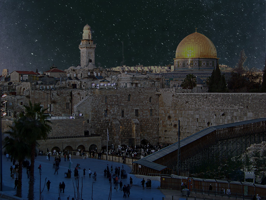 Three Holy Places Old Jerusalem